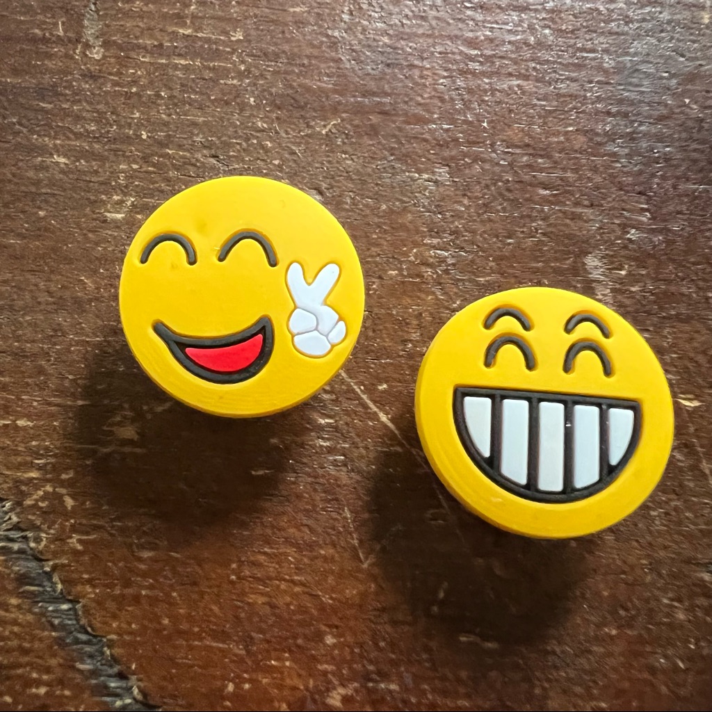 Emoji Croc Charm Set 10$